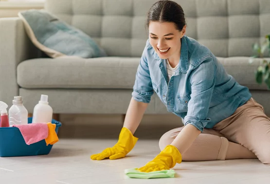 Experienced cleaner providing top-quality service—The Local Cleaning Company